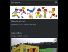 Tablet Screenshot of mskraluvdvur.eu